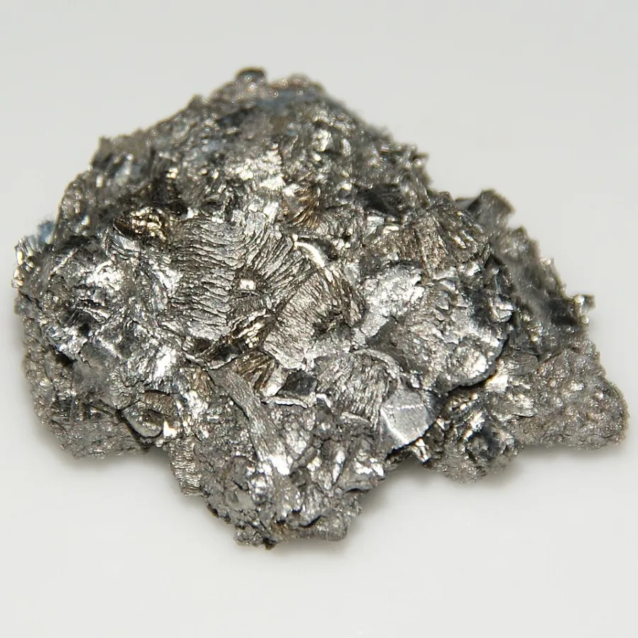 Hafnium sample. Appearance can vary with surface and storage conditions.