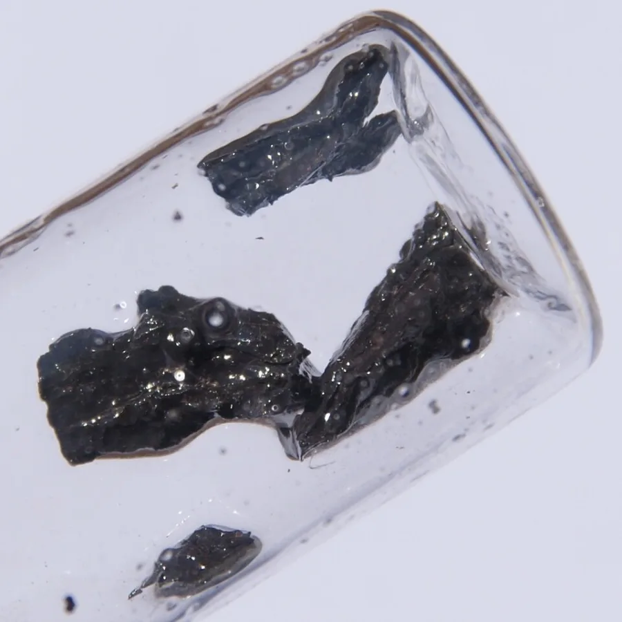 Strontium sample. Appearance can vary with surface and storage conditions.