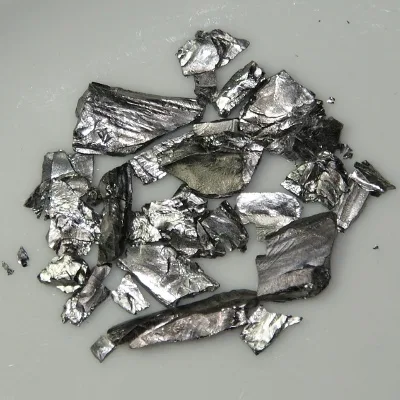 Tantalum. Appearance depends on surface and storage conditions.