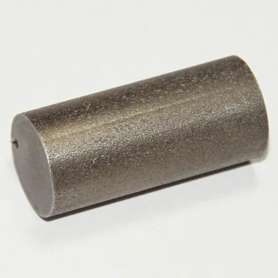 Tungsten rod. Appearance depends on surface and storage conditions.